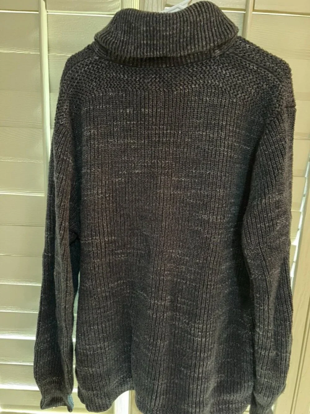 Polo by Ralph Lauren Gray/White Accents Shawl Collar Cardigan XXL/TTG